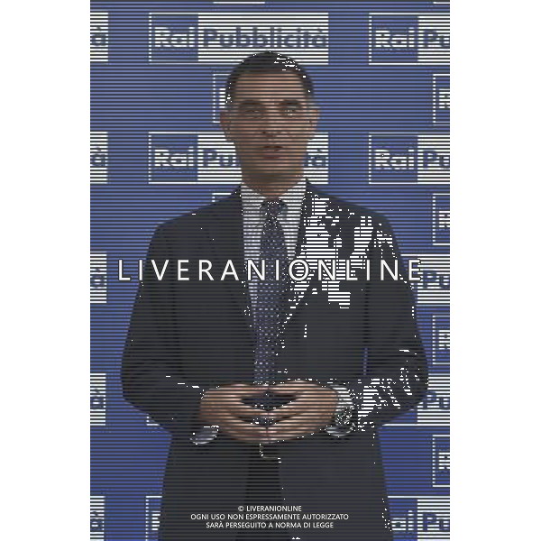 Roma - 25/06/2015 - Villa Piccolomini - Presentazione palinsesti Rai 2015-2016 - nella foto: Tiberio Timperi / Ph. Fabrizio Corradetti - Ag. Aldo Liverani sas