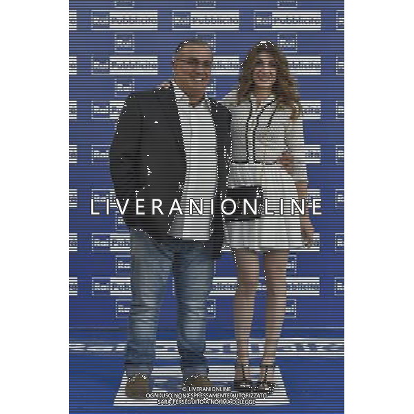 Roma - 25/06/2015 - Villa Piccolomini - Presentazione palinsesti Rai 2015-2016 - nella foto: Laura Carusino e Oreste Castagna / Ph. Fabrizio Corradetti - Ag. Aldo Liverani sas