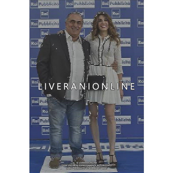 Roma - 25/06/2015 - Villa Piccolomini - Presentazione palinsesti Rai 2015-2016 - nella foto: Laura Carusino e Oreste Castagna / Ph. Fabrizio Corradetti - Ag. Aldo Liverani sas