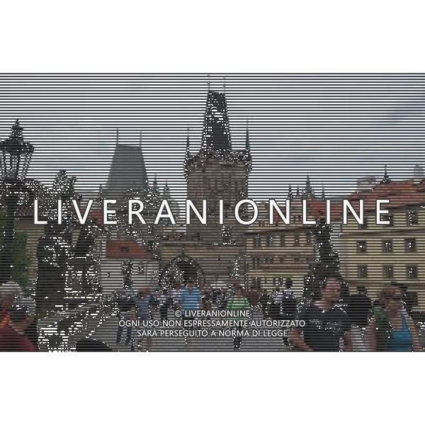 Citta\' di Praga - Repubblica Ceca Praga (Repubblica Ceca) - 25.06.2015 Nella Foto:Ponte Carlo e Particolari /Ph.Vitez-Ag. Aldo Liverani