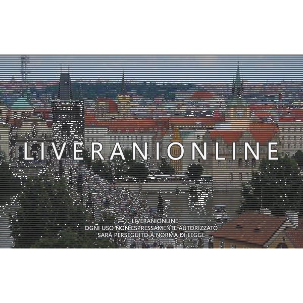 Citta\' di Praga - Repubblica Ceca Praga (Repubblica Ceca) - 25.06.2015 Nella Foto:Ponte carlo e Particolari /Ph.Vitez-Ag. Aldo Liverani