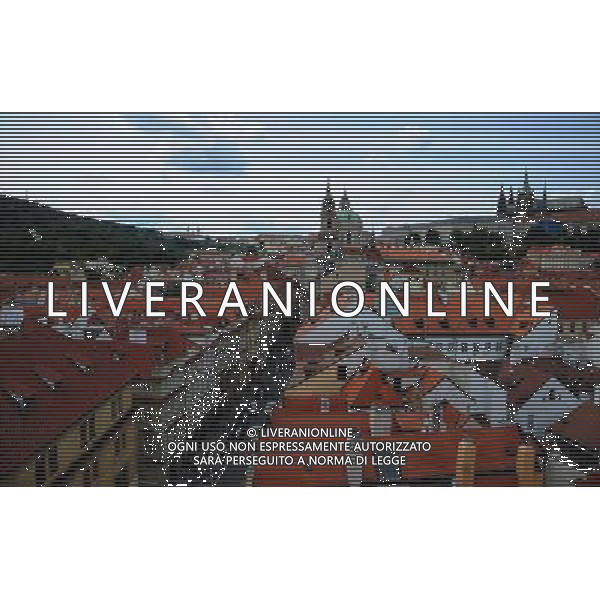 Citta\' di Praga - Repubblica Ceca Praga (Repubblica Ceca) - 25.06.2015 Nella Foto:Tetti della vecchia citta\' e quartiere Kampa /Ph.Vitez-Ag. Aldo Liverani