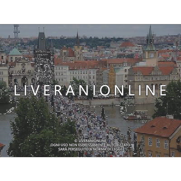 Citta\' di Praga - Repubblica Ceca Praga (Repubblica Ceca) - 25.06.2015 Nella Foto:Ponte Carlo e particolari /Ph.Vitez-Ag. Aldo Liverani