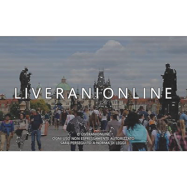 Citta\' di Praga - Repubblica Ceca Praga (Repubblica Ceca) - 25.06.2015 Nella Foto:Ponte Carlo e particolari /Ph.Vitez-Ag. Aldo Liverani