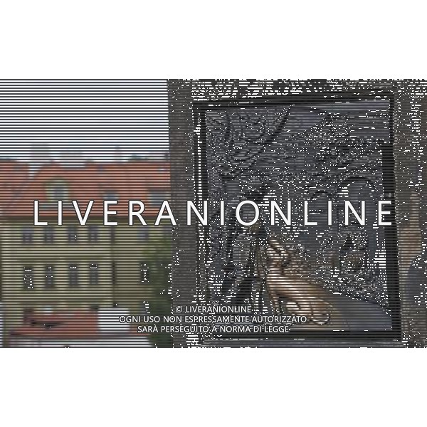 Citta\' di Praga - Repubblica Ceca Praga (Repubblica Ceca) - 25.06.2015 Nella Foto:Ponte Carlo e particolari le figure non annerite per lo sfregamento dei turisti per buon auspicio /Ph.Vitez-Ag. Aldo Liverani