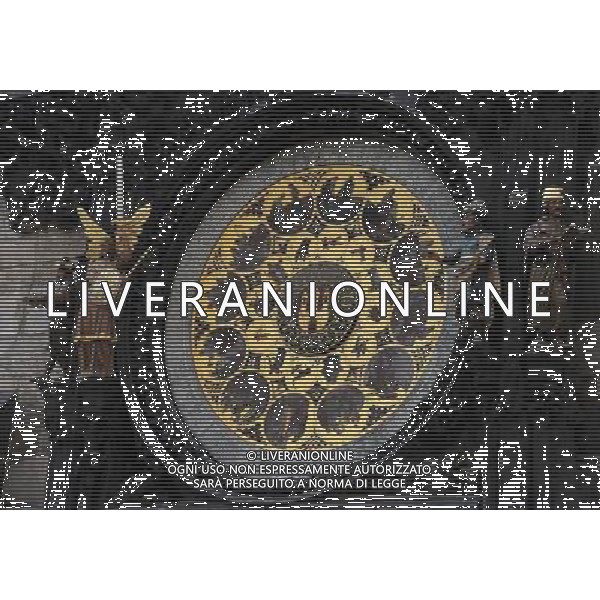 Citta\' di Praga - Repubblica Ceca Praga (Repubblica Ceca) - 25.06.2015 Nella Foto:Torre dell\'orologio astronomico di Praga nella citta\' vecchia /Ph.Vitez-Ag. Aldo Liverani