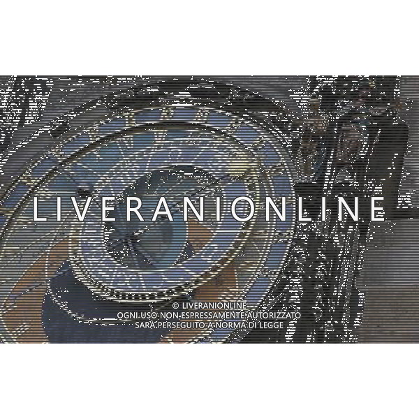 Citta\' di Praga - Repubblica Ceca Praga (Repubblica Ceca) - 25.06.2015 Nella Foto:Torre dell\'orologio astronomico di Praga nella citta\' vecchia /Ph.Vitez-Ag. Aldo Liverani