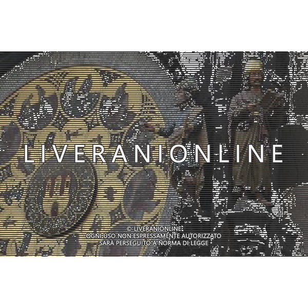 Citta\' di Praga - Repubblica Ceca Praga (Repubblica Ceca) - 25.06.2015 Nella Foto:Torre dell\'orologio astronomico di Praga nella citta\' vecchia /Ph.Vitez-Ag. Aldo Liverani