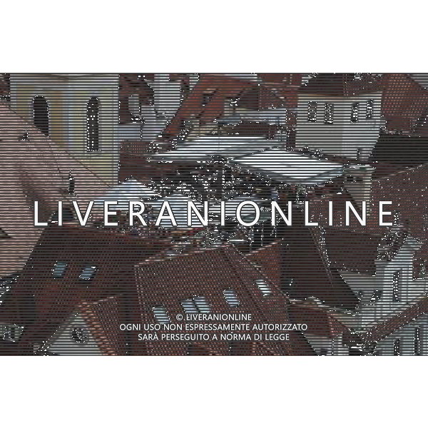 Citta\' di Praga - Repubblica Ceca Praga (Repubblica Ceca) - 25.06.2015 Nella Foto:Piazza Vicolo e Tetti della citta\' vecchia /Ph.Vitez-Ag. Aldo Liverani