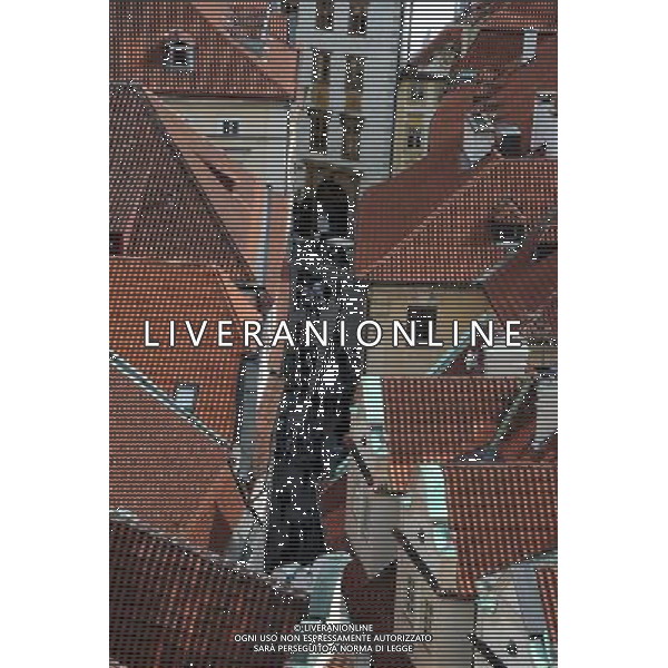 Citta\' di Praga - Repubblica Ceca Praga (Repubblica Ceca) - 25.06.2015 Nella Foto:Piazza Vicolo e Tetti della citta\' vecchia /Ph.Vitez-Ag. Aldo Liverani