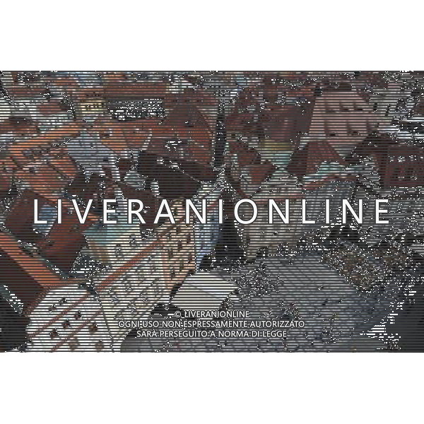 Citta\' di Praga - Repubblica Ceca Praga (Repubblica Ceca) - 25.06.2015 Nella Foto:Piazza Vicolo e Tetti della citta\' vecchia /Ph.Vitez-Ag. Aldo Liverani