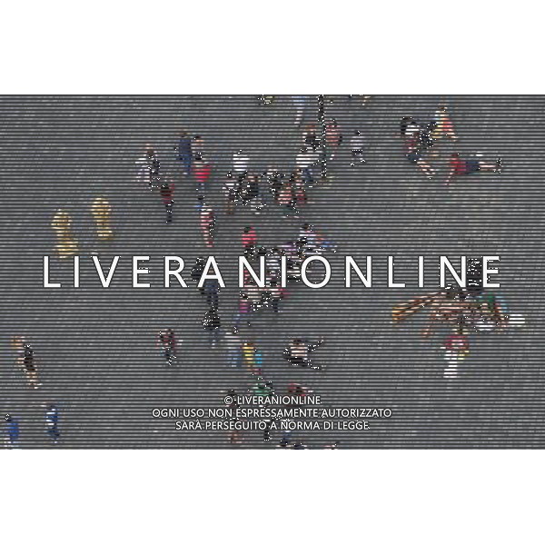 Citta\' di Praga - Repubblica Ceca Praga (Repubblica Ceca) - 25.06.2015 Nella Foto:Artisti di strada nella piazza della vecchia citta\' /Ph.Vitez-Ag. Aldo Liverani