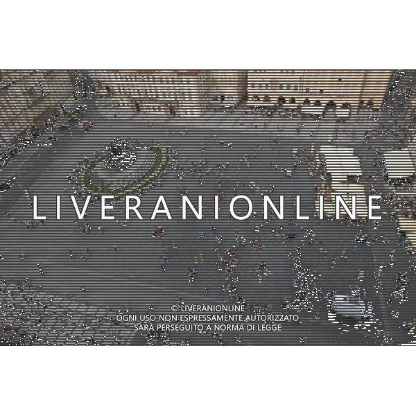 Citta\' di Praga - Repubblica Ceca Praga (Repubblica Ceca) - 25.06.2015 Nella Foto:Artisti di strada nella piazza della vecchia citta\' /Ph.Vitez-Ag. Aldo Liverani