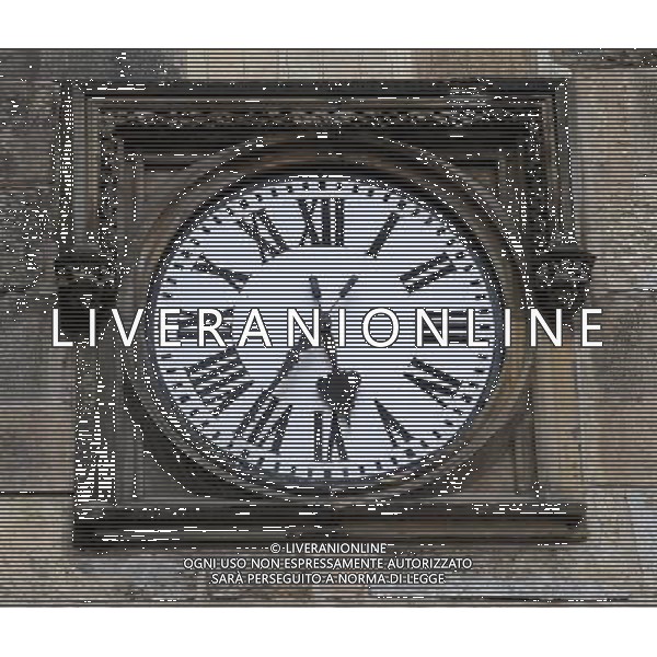 Citta\' di Praga - Repubblica Ceca Praga (Repubblica Ceca) - 25.06.2015 Nella Foto:particolare della torre dell\'orologio astronomico della citta\' vecchia /Ph.Vitez-Ag. Aldo Liverani