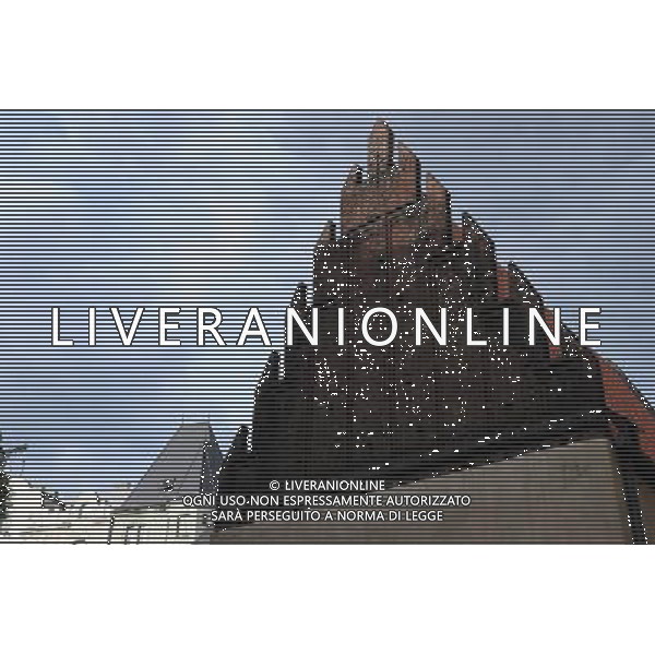 Citta\' di Praga - Repubblica Ceca Praga (Repubblica Ceca) - 25.06.2015 Nella Foto:Quartiere Ebraico - Sinagoda Vecchia/Nuova - La Sinagoga in funzione piÃ¹ antica d\'Europa - Sul soffitto ancora intatto il rabbino Loew nella fine del 1600 creava e custodiva il leggendario Golem /Ph.Vitez-Ag. Aldo Liverani