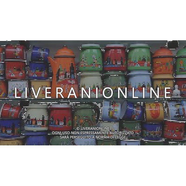 Citta\' di Praga - Repubblica Ceca Praga (Repubblica Ceca) - 25.06.2015 Nella Foto:Vendita di vecchi souvenir di Praga /Ph.Vitez-Ag. Aldo Liverani