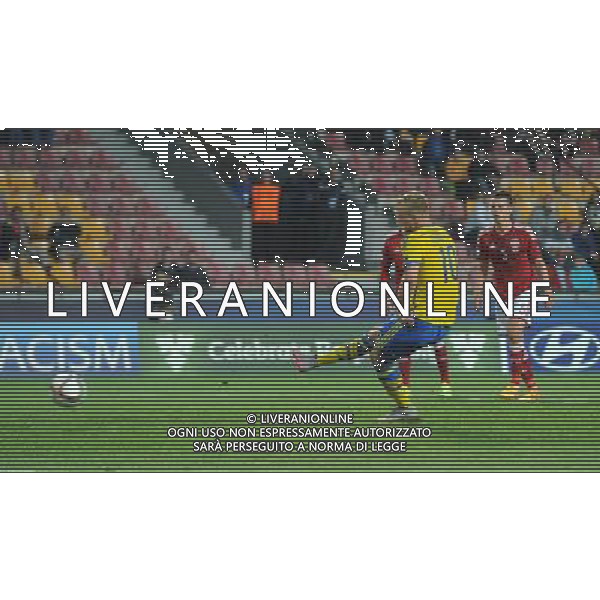 UEFA Under 21 Championship 2015 Semifinale Praga (Repubblica Ceca) - 27.06.2015 Danimarca-Svezia Nella Foto:john guidetti gol /Ph.Vitez-Ag. Aldo Liverani