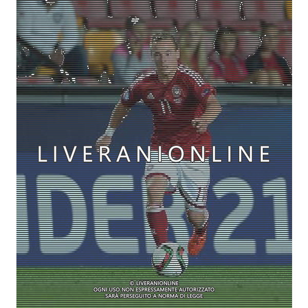 UEFA Under 21 Championship 2015 Semifinale Praga (Repubblica Ceca) - 27.06.2015 Danimarca-Svezia Nella Foto:Uffe Bech /Ph.Vitez-Ag. Aldo Liverani