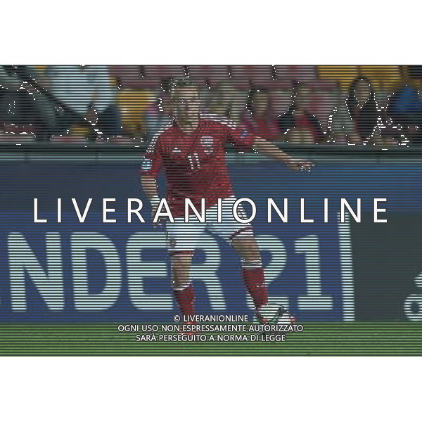 UEFA Under 21 Championship 2015 Semifinale Praga (Repubblica Ceca) - 27.06.2015 Danimarca-Svezia Nella Foto:Uffe Bech /Ph.Vitez-Ag. Aldo Liverani