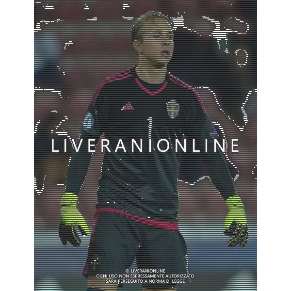 UEFA Under 21 Championship 2015 Semifinale Praga (Repubblica Ceca) - 27.06.2015 Danimarca-Svezia Nella Foto:Patrik Carlgren /Ph.Vitez-Ag. Aldo Liverani