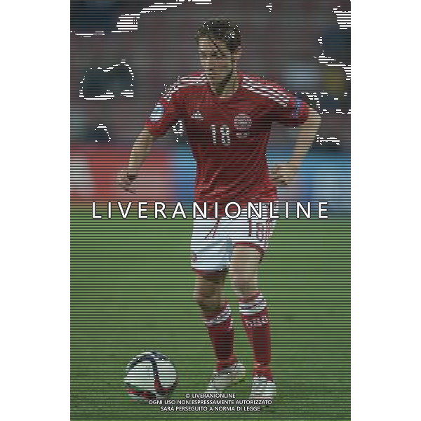UEFA Under 21 Championship 2015 Semifinale Praga (Repubblica Ceca) - 27.06.2015 Danimarca-Svezia Nella Foto:Rasmus Falk /Ph.Vitez-Ag. Aldo Liverani