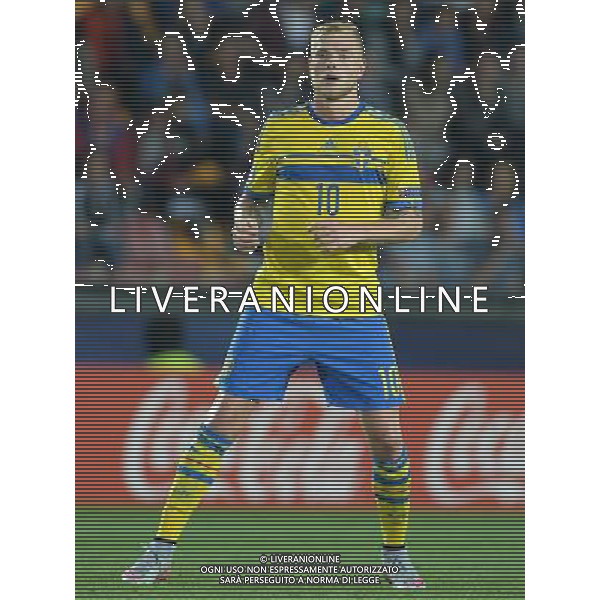 UEFA Under 21 Championship 2015 Semifinale Praga (Repubblica Ceca) - 27.06.2015 Danimarca-Svezia Nella Foto:John Guidetti /Ph.Vitez-Ag. Aldo Liverani