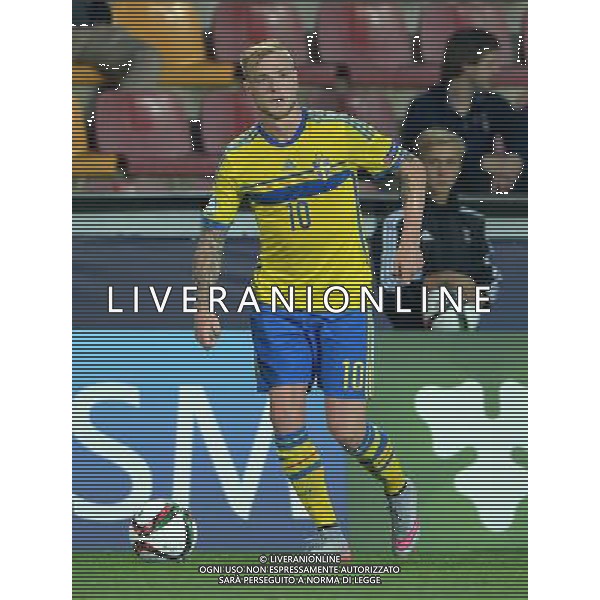 UEFA Under 21 Championship 2015 Semifinale Praga (Repubblica Ceca) - 27.06.2015 Danimarca-Svezia Nella Foto:John Guidetti /Ph.Vitez-Ag. Aldo Liverani