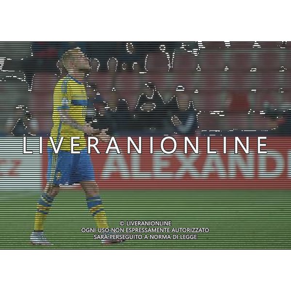 UEFA Under 21 Championship 2015 Semifinale Praga (Repubblica Ceca) - 27.06.2015 Danimarca-Svezia Nella Foto:John Guidetti /Ph.Vitez-Ag. Aldo Liverani