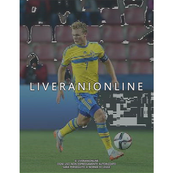 UEFA Under 21 Championship 2015 Semifinale Praga (Repubblica Ceca) - 27.06.2015 Danimarca-Svezia Nella Foto:Oscar Hiljemark /Ph.Vitez-Ag. Aldo Liverani