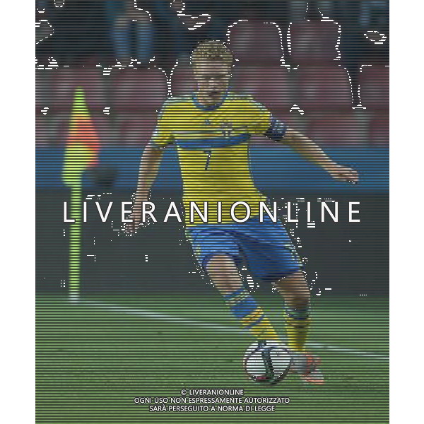 UEFA Under 21 Championship 2015 Semifinale Praga (Repubblica Ceca) - 27.06.2015 Danimarca-Svezia Nella Foto:Oscar Hiljemark /Ph.Vitez-Ag. Aldo Liverani