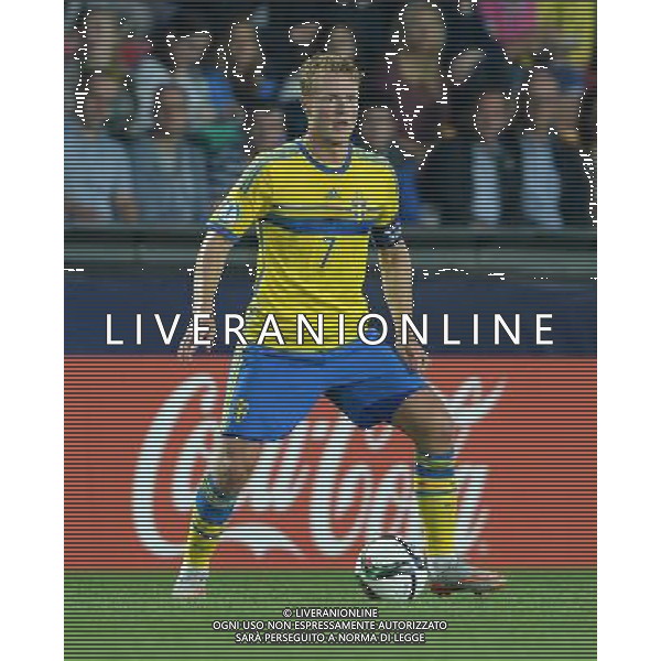 UEFA Under 21 Championship 2015 Semifinale Praga (Repubblica Ceca) - 27.06.2015 Danimarca-Svezia Nella Foto:Oscar Hiljemark /Ph.Vitez-Ag. Aldo Liverani