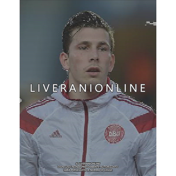 UEFA Under 21 Championship 2015 Semifinale Praga (Repubblica Ceca) - 27.06.2015 Danimarca-Svezia Nella Foto:Pierre Hojbjerg /Ph.Vitez-Ag. Aldo Liverani