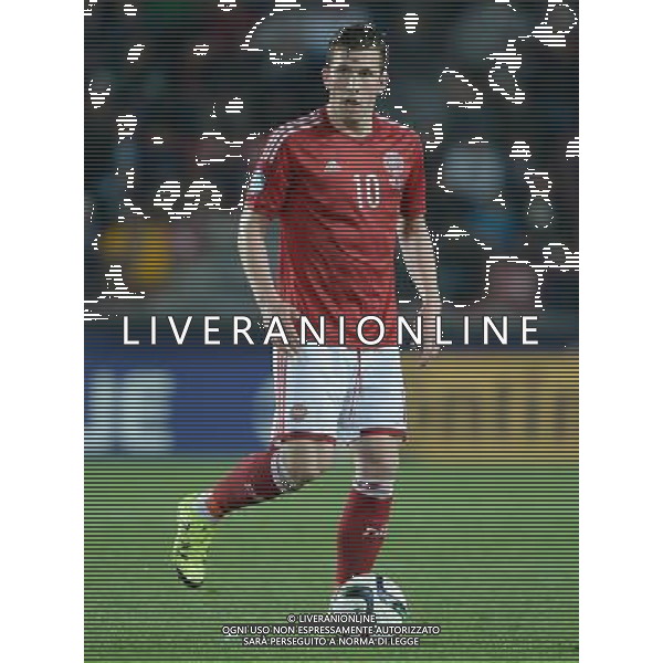 UEFA Under 21 Championship 2015 Semifinale Praga (Repubblica Ceca) - 27.06.2015 Danimarca-Svezia Nella Foto:Pierre Hojbjerg /Ph.Vitez-Ag. Aldo Liverani