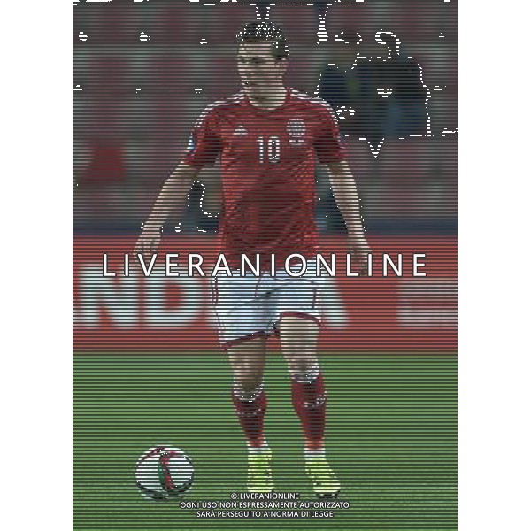 UEFA Under 21 Championship 2015 Semifinale Praga (Repubblica Ceca) - 27.06.2015 Danimarca-Svezia Nella Foto:Pierre Hojbjerg /Ph.Vitez-Ag. Aldo Liverani