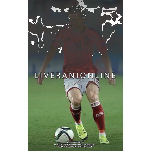 UEFA Under 21 Championship 2015 Semifinale Praga (Repubblica Ceca) - 27.06.2015 Danimarca-Svezia Nella Foto:Pierre Hojbjerg /Ph.Vitez-Ag. Aldo Liverani