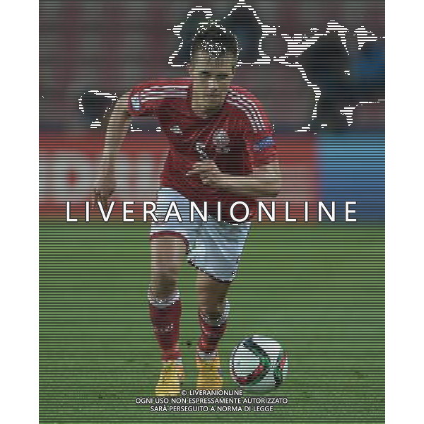 UEFA Under 21 Championship 2015 Semifinale Praga (Repubblica Ceca) - 27.06.2015 Danimarca-Svezia Nella Foto:Jonas Knudsen /Ph.Vitez-Ag. Aldo Liverani
