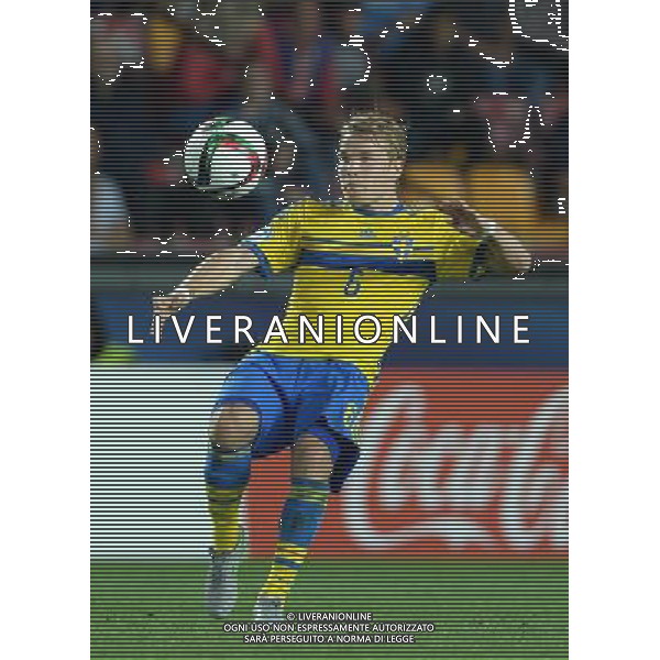UEFA Under 21 Championship 2015 Semifinale Praga (Repubblica Ceca) - 27.06.2015 Danimarca-Svezia Nella Foto:Oscar Lewicki /Ph.Vitez-Ag. Aldo Liverani
