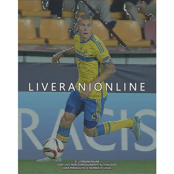 UEFA Under 21 Championship 2015 Semifinale Praga (Repubblica Ceca) - 27.06.2015 Danimarca-Svezia Nella Foto:Victor Lindelof /Ph.Vitez-Ag. Aldo Liverani