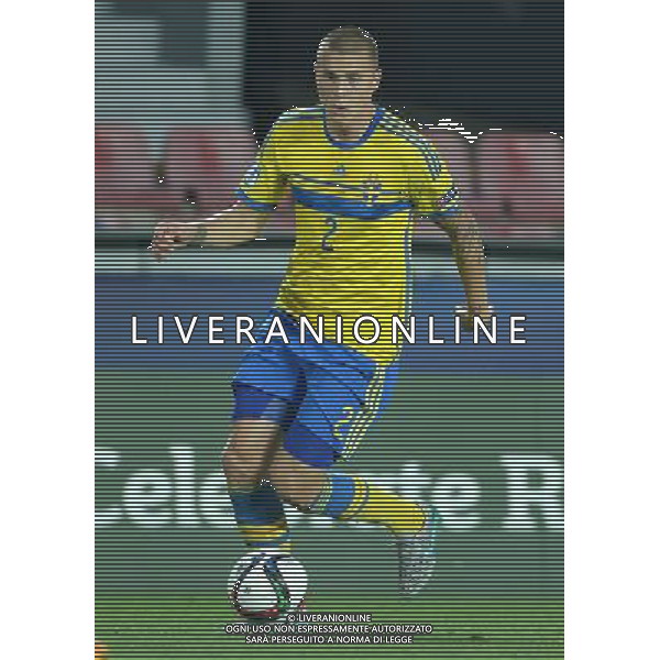 UEFA Under 21 Championship 2015 Semifinale Praga (Repubblica Ceca) - 27.06.2015 Danimarca-Svezia Nella Foto:Victor Lindelof /Ph.Vitez-Ag. Aldo Liverani