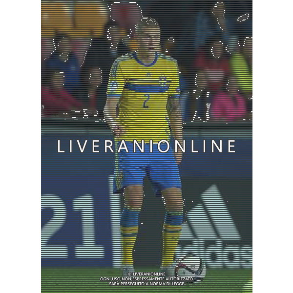 UEFA Under 21 Championship 2015 Semifinale Praga (Repubblica Ceca) - 27.06.2015 Danimarca-Svezia Nella Foto:Victor Lindelof /Ph.Vitez-Ag. Aldo Liverani