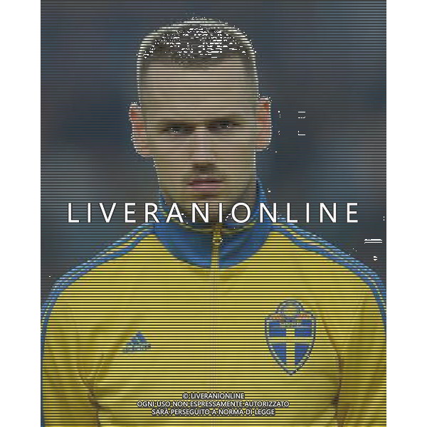 UEFA Under 21 Championship 2015 Semifinale Praga (Repubblica Ceca) - 27.06.2015 Danimarca-Svezia Nella Foto:Alexander Milosevic /Ph.Vitez-Ag. Aldo Liverani