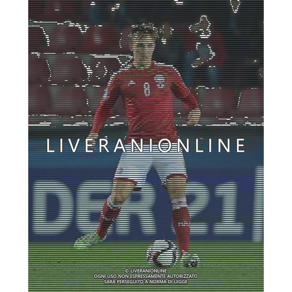 UEFA Under 21 Championship 2015 Semifinale Praga (Repubblica Ceca) - 27.06.2015 Danimarca-Svezia Nella Foto:Lasse Christensen /Ph.Vitez-Ag. Aldo Liverani