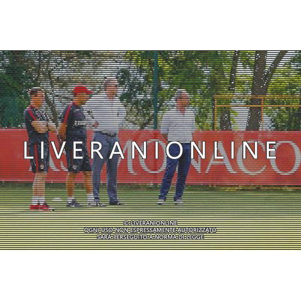 Leonardo JARDIM / Luis CAMPOS / Vadim VASILYEV - 29.06.2015 - Reprise Entrainement de Monaco - 2015/2016 Photo : Jc Magnenet / Icon Sport AG ALDO LIVERANI SAS ONLY ITALY