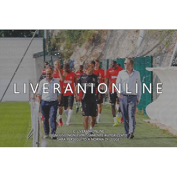 Luis CAMPOS / Leonardo JARDIM / Vadim VASILYEV - 29.06.2015 - Reprise Entrainement de Monaco - 2015/2016 Photo : Jc Magnenet / Icon Sport AG ALDO LIVERANI SAS ONLY ITALY