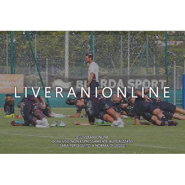 Illustration etirements groupe - 29.06.2015 - Reprise Entrainement de Nice - 2015/2016 Photo : Serge Haouzi / Icon Sport AG ALDO LIVERANI SAS ONLY ITALY