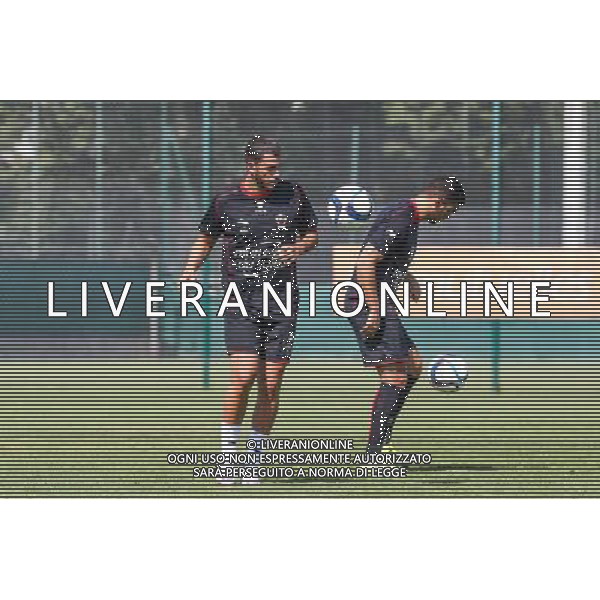 Valentin Eysseric / Hatem Ben Arfa - 29.06.2015 - Reprise Entrainement de Nice - 2015/2016 Photo : Serge Haouzi / Icon Sport AG ALDO LIVERANI SAS ONLY ITALY