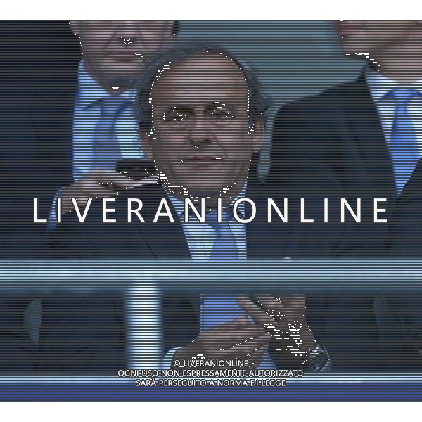 UEFA Under 21 Championship 2015 Finale Praga (Repubblica Ceca) - 30.06.2015 Svezia-Portogallo Nella Foto:michel platini /Ph.Vitez-Ag. Aldo Liverani