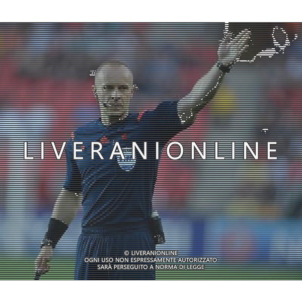 UEFA Under 21 Championship 2015 Finale Praga (Repubblica Ceca) - 30.06.2015 Svezia-Portogallo Nella Foto:szymon marciniak arbitro /Ph.Vitez-Ag. Aldo Liverani