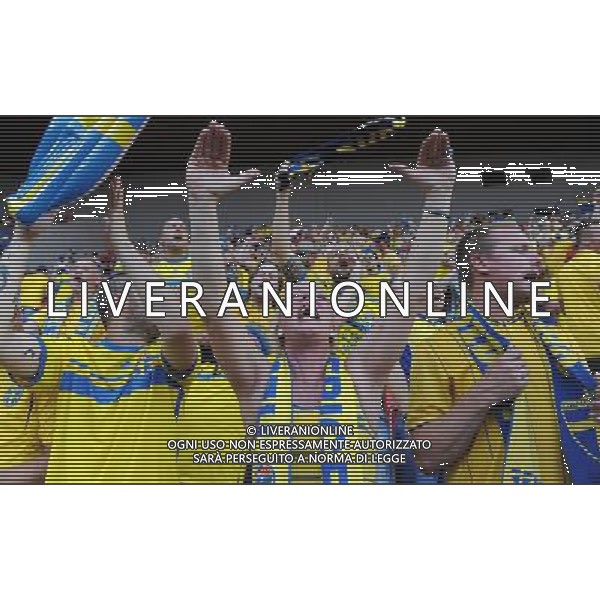 UEFA Under 21 Championship 2015 Finale Praga (Repubblica Ceca) - 30.06.2015 Svezia-Portogallo Nella Foto:tifosi svezia /Ph.Vitez-Ag. Aldo Liverani