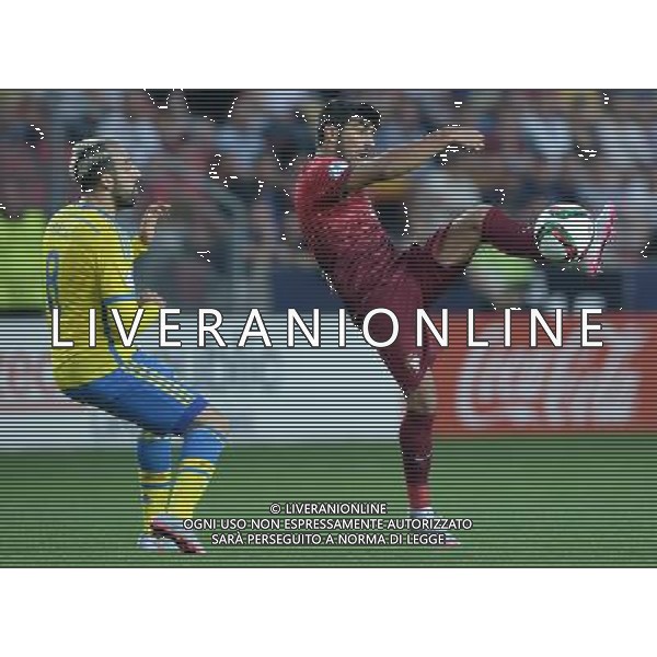 UEFA Under 21 Championship 2015 Finale Praga (Repubblica Ceca) - 30.06.2015 Svezia-Portogallo Nella Foto:Ricardo Sousa Esgaio-Abdullah Khalili /Ph.Vitez-Ag. Aldo Liverani